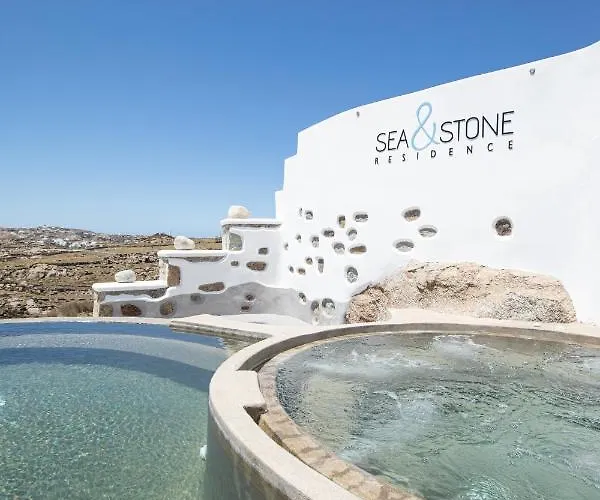 Ξενοδοχείο με διαμερίσματα Sea & Stone Mykonos Πλατύς Γιαλός